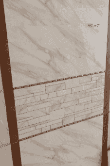 Ceramic installation work