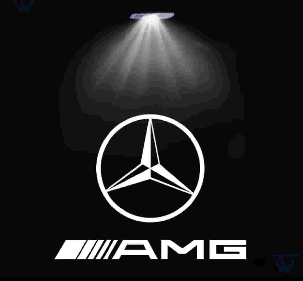 Welcome light projector for Mercedes Benz AMG SLK SLR