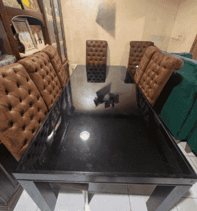 table with 8 chairs for sale