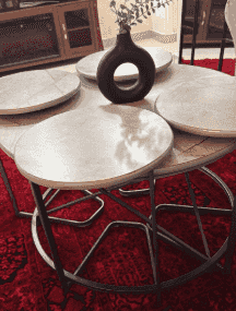 Five tables for sale