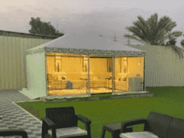 خيمة مستعملة
