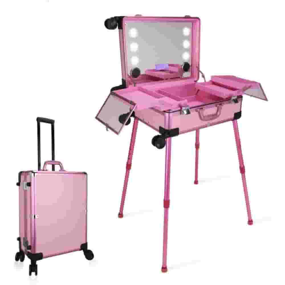 Plettes pink makeup bag