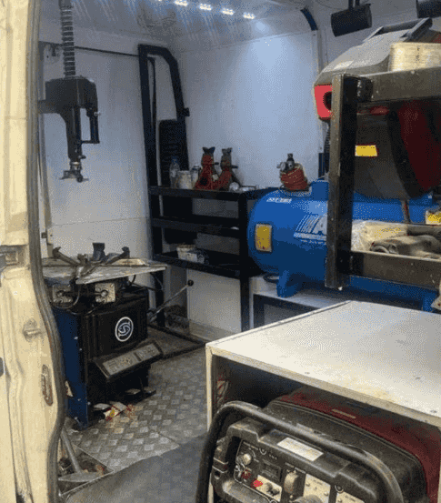   a mobile garage