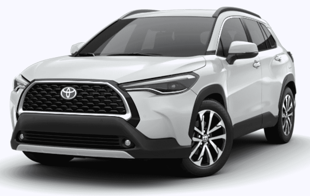 Toyota Cross 2023 for rent 