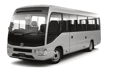 2018 coaster bus for rent
