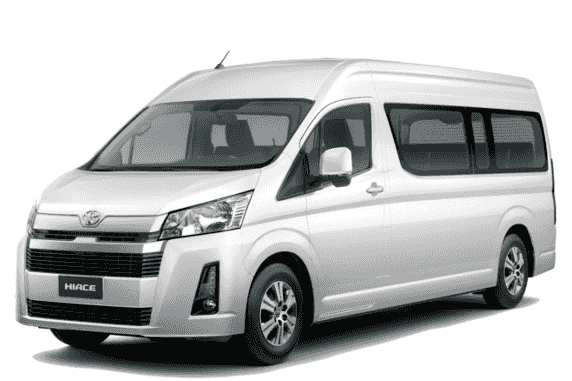 Hiace bus for rent 2023 