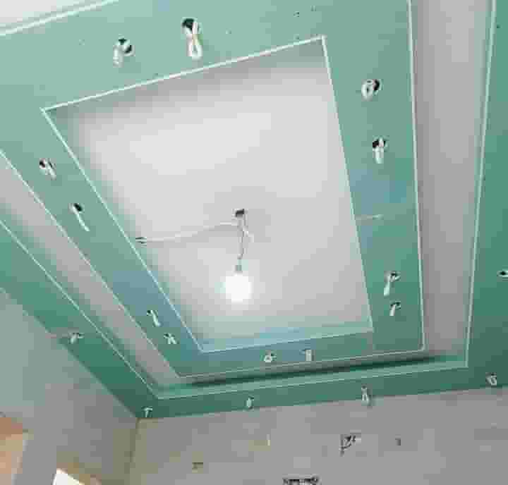 Gypsum board partition
