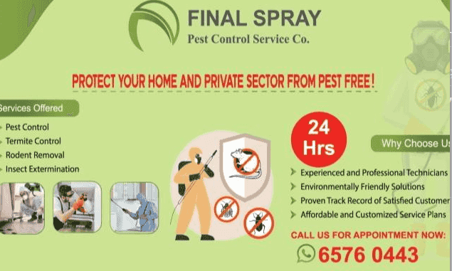 Final Pest Control Spray Company