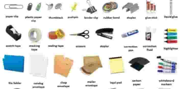 Stationary items for your business office and company