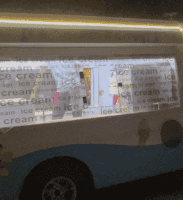 GMC Safari 2004 ice cream car