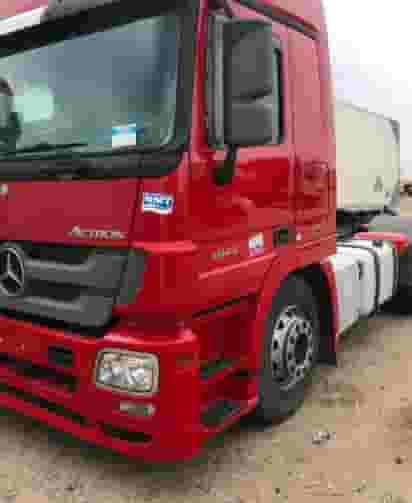 German Actros trucks