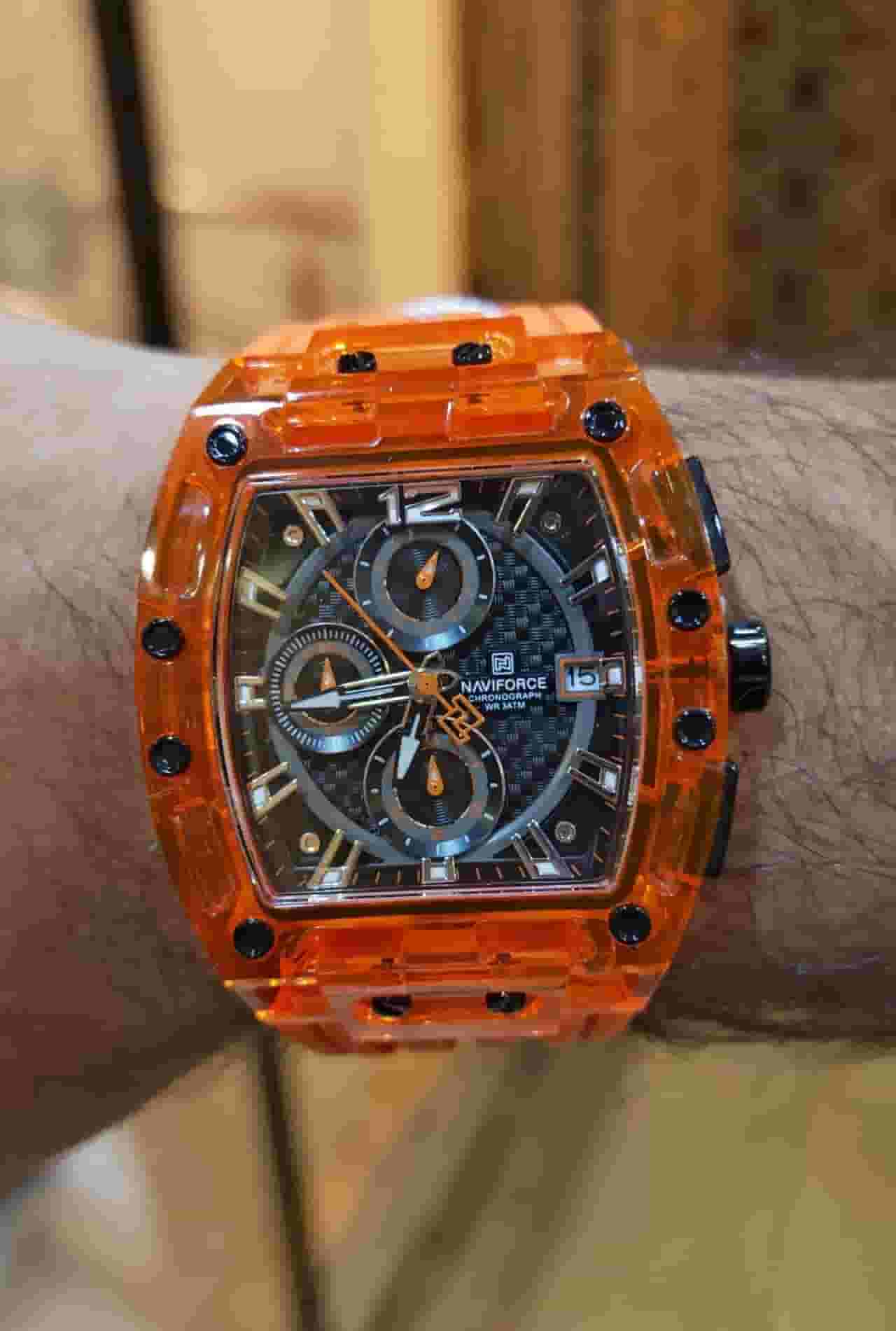 For sale a new Naviforce watch in cardboard
