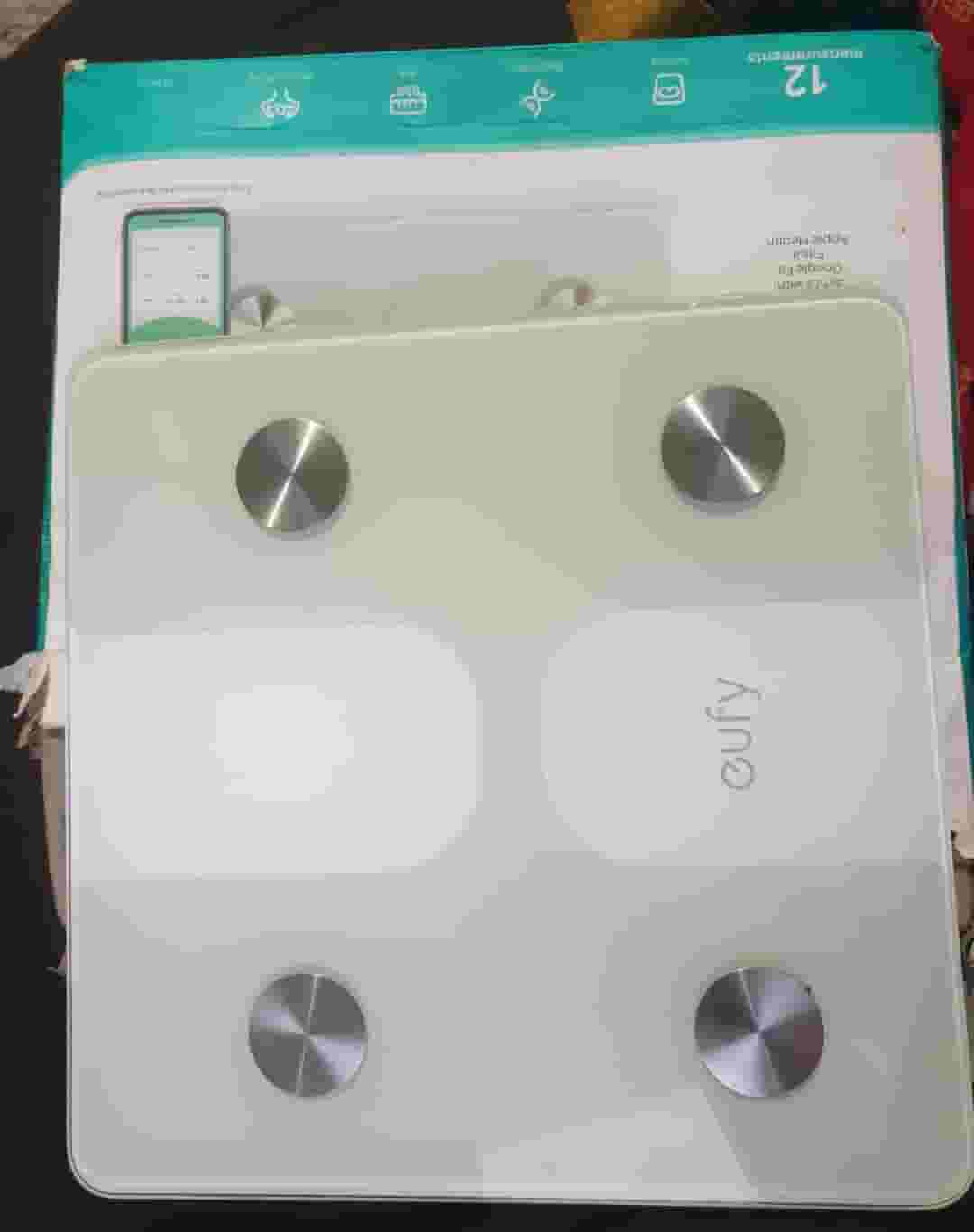 Eufy smart scale measures body fat  