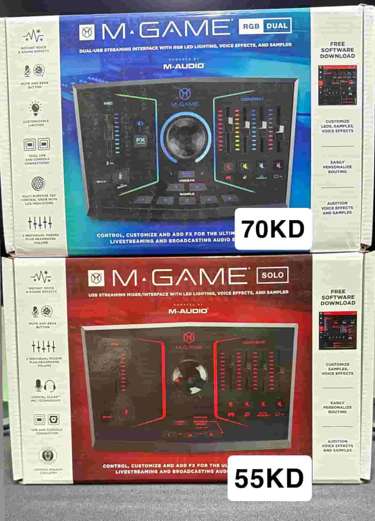 M-GAME sound mixer