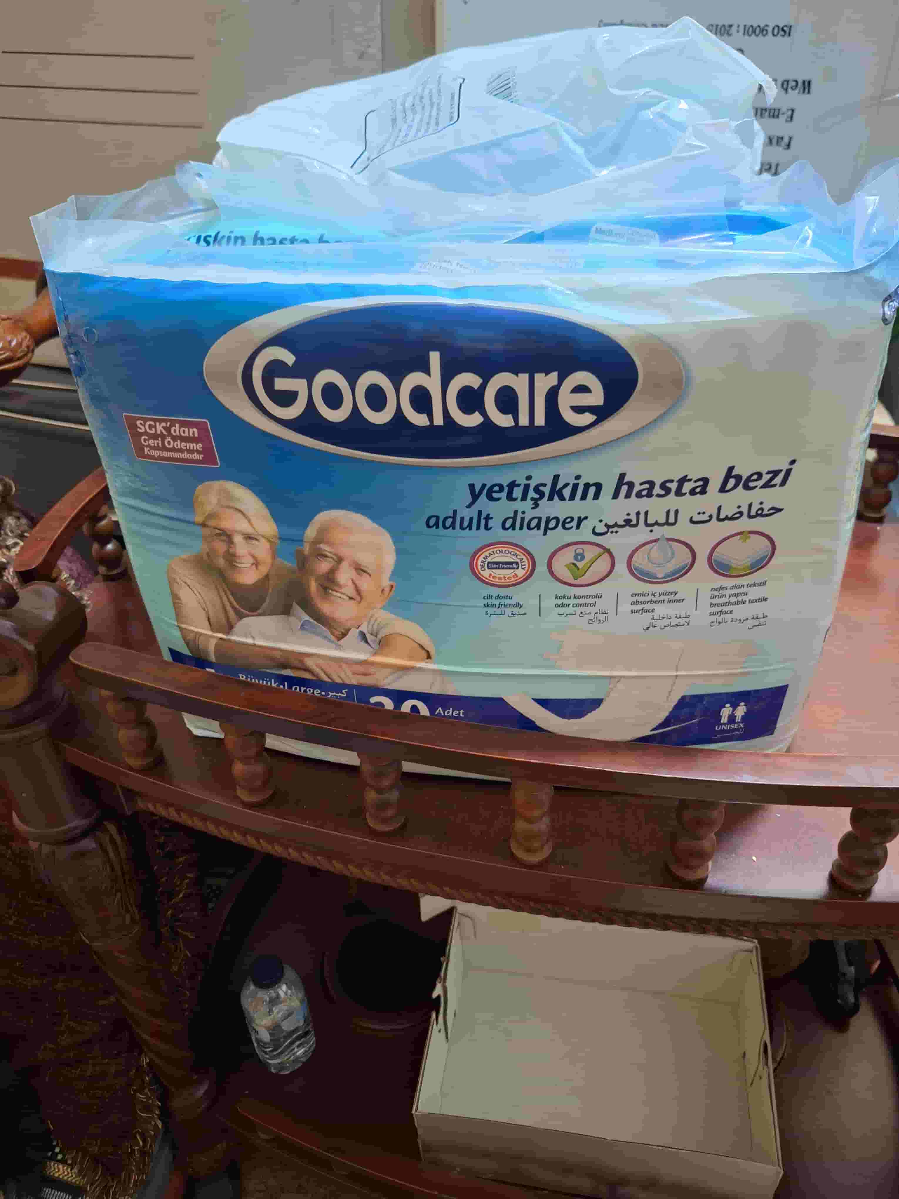 To donate diapers to the elderly
