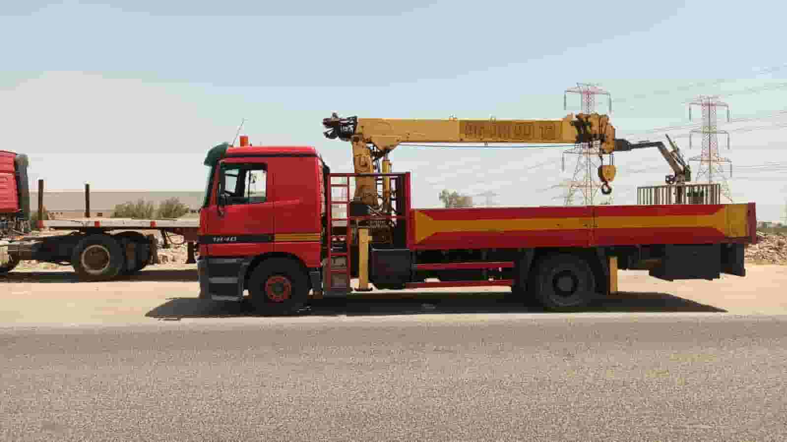 Heavy equipment crane Boomturck For Rent