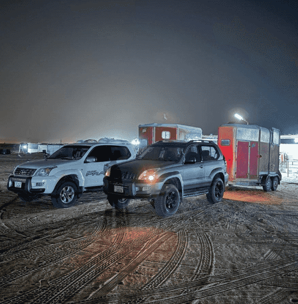 horse transport vehicle