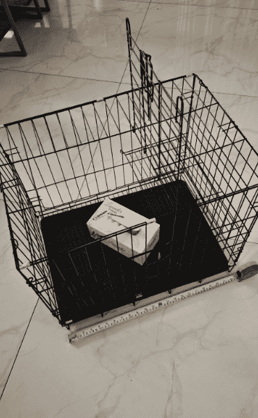 large iron cage