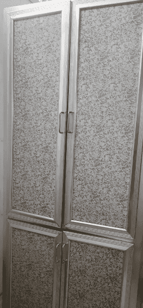 aluminum kitchen cabinet
