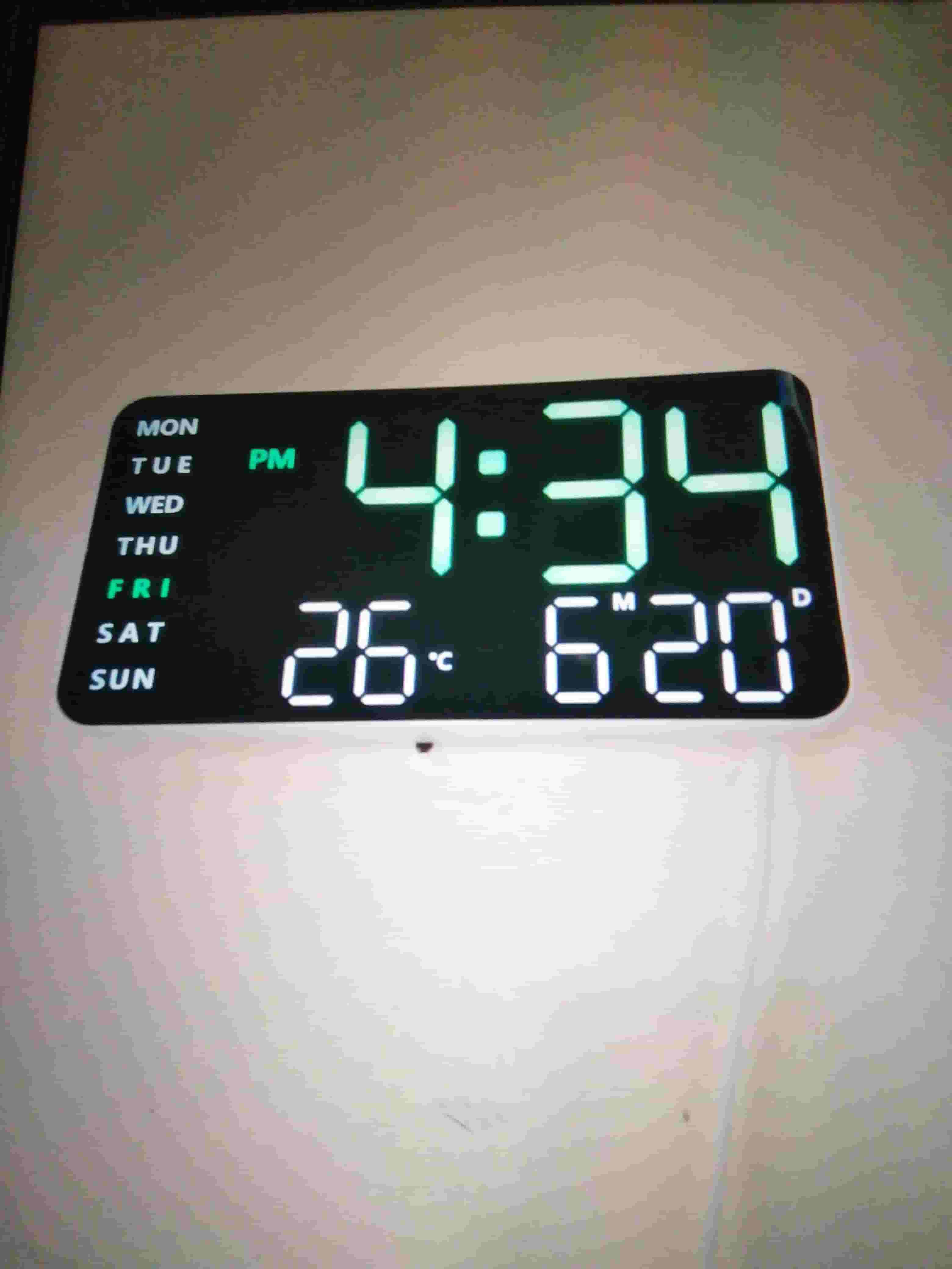 Digital decorative wall clocks 