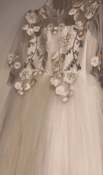 A very elegant dress