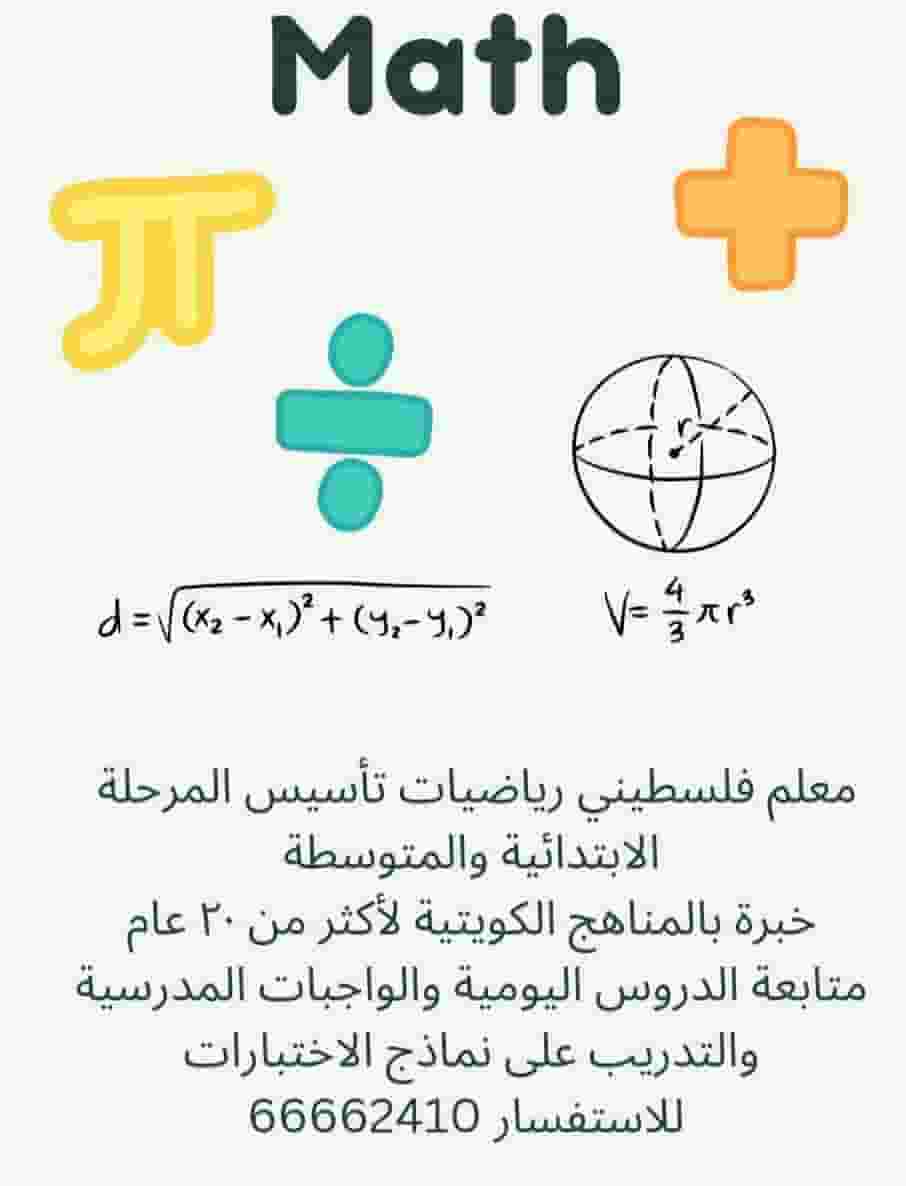 Private math teacher