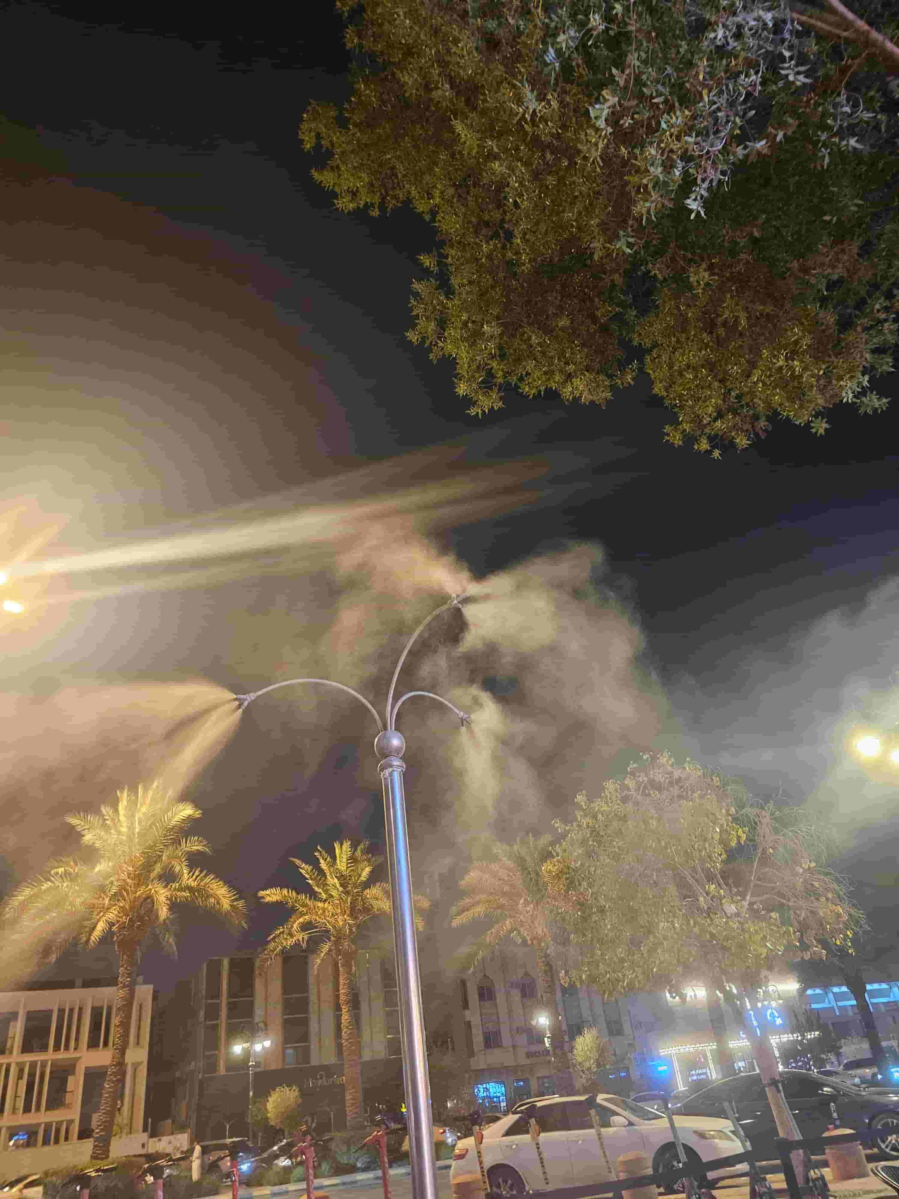Najd fog and spray