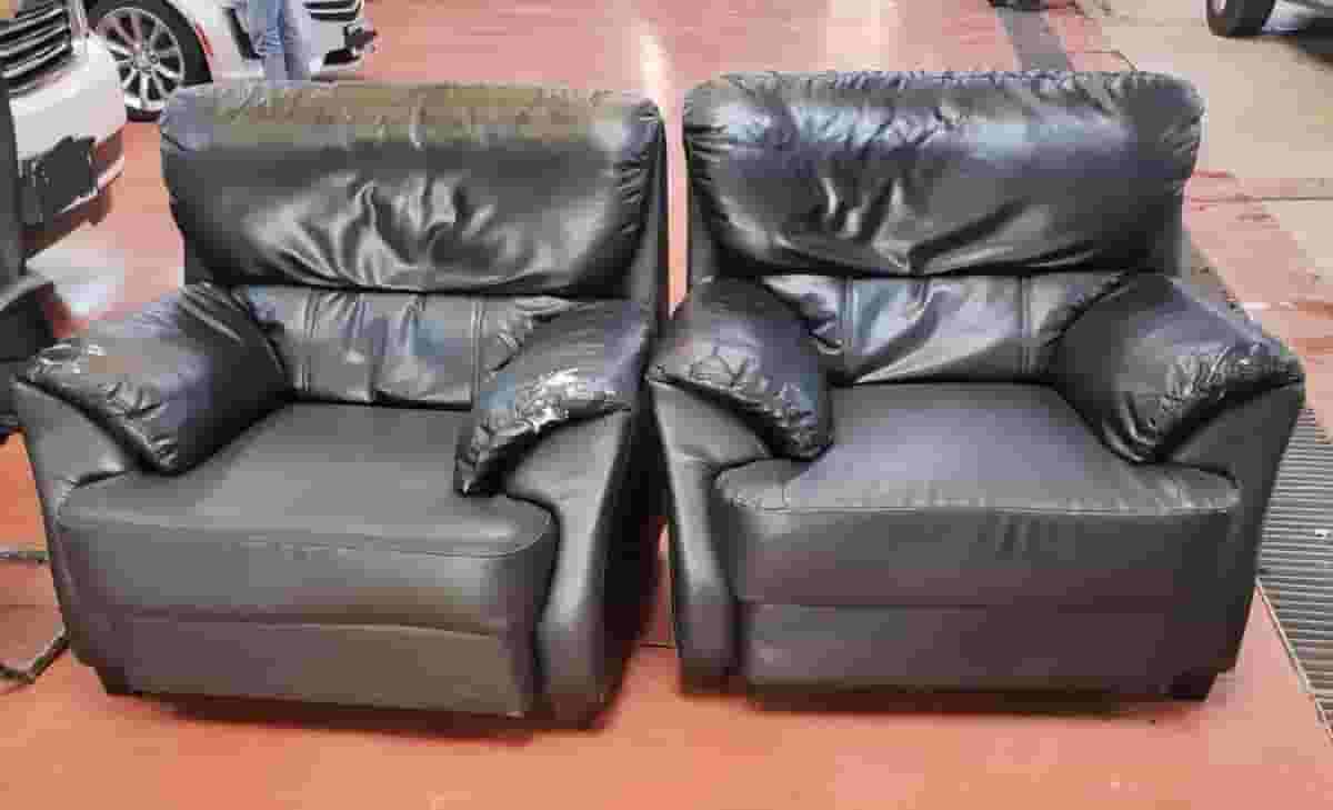 For sale 2 single used sofas