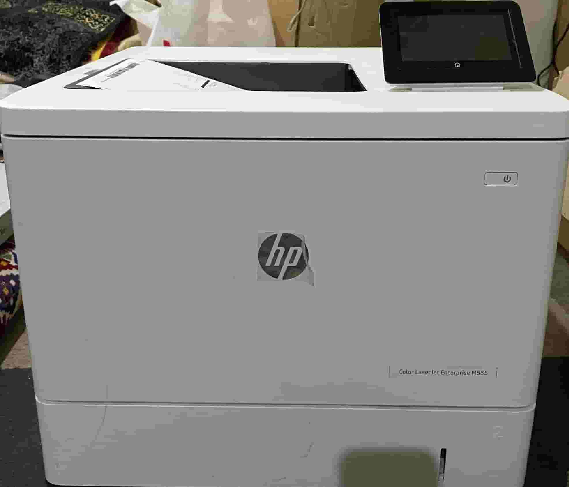 HP M555 color laser printer