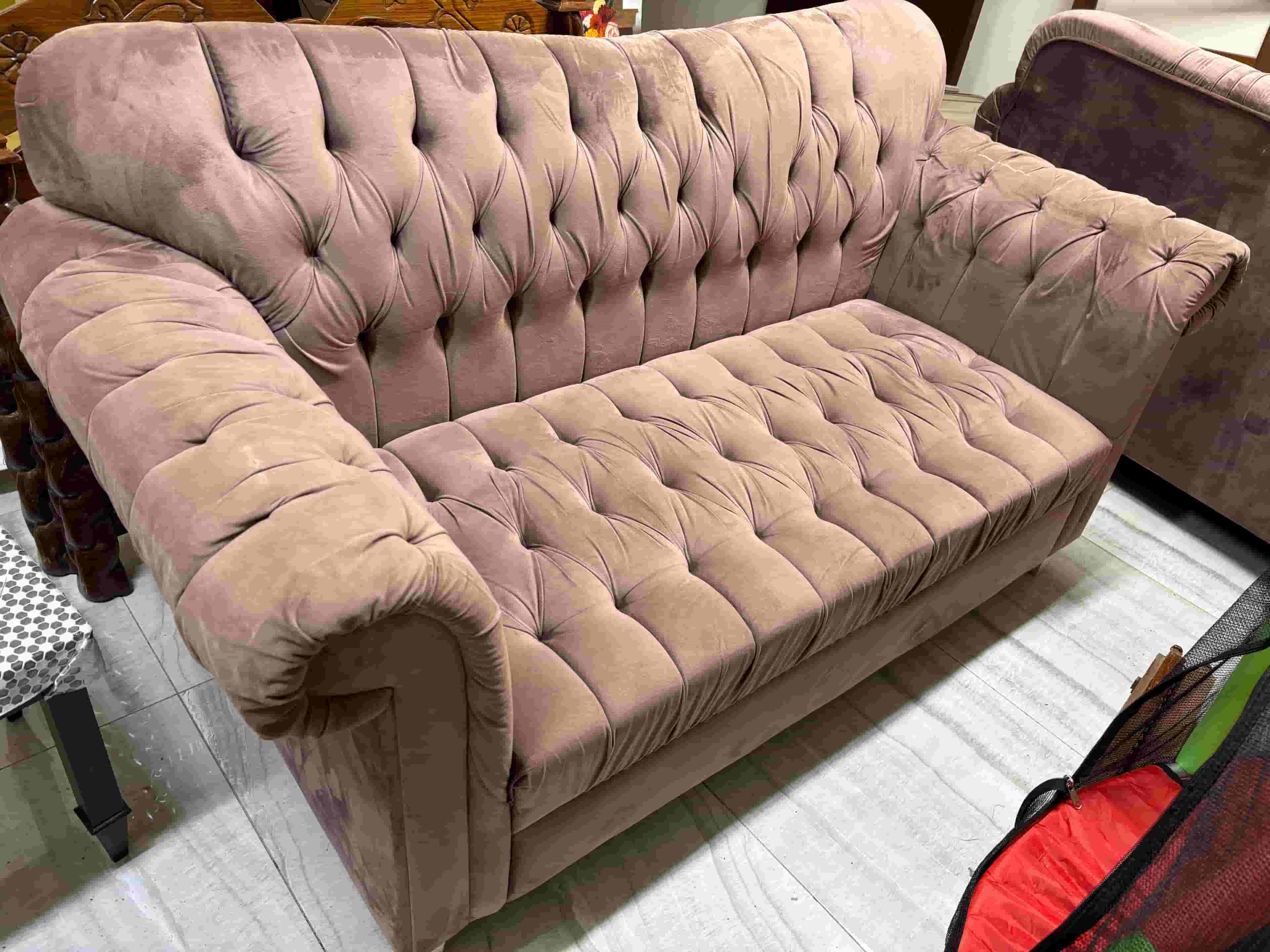 3-seater sofa set, 2 seats and 2 single seats