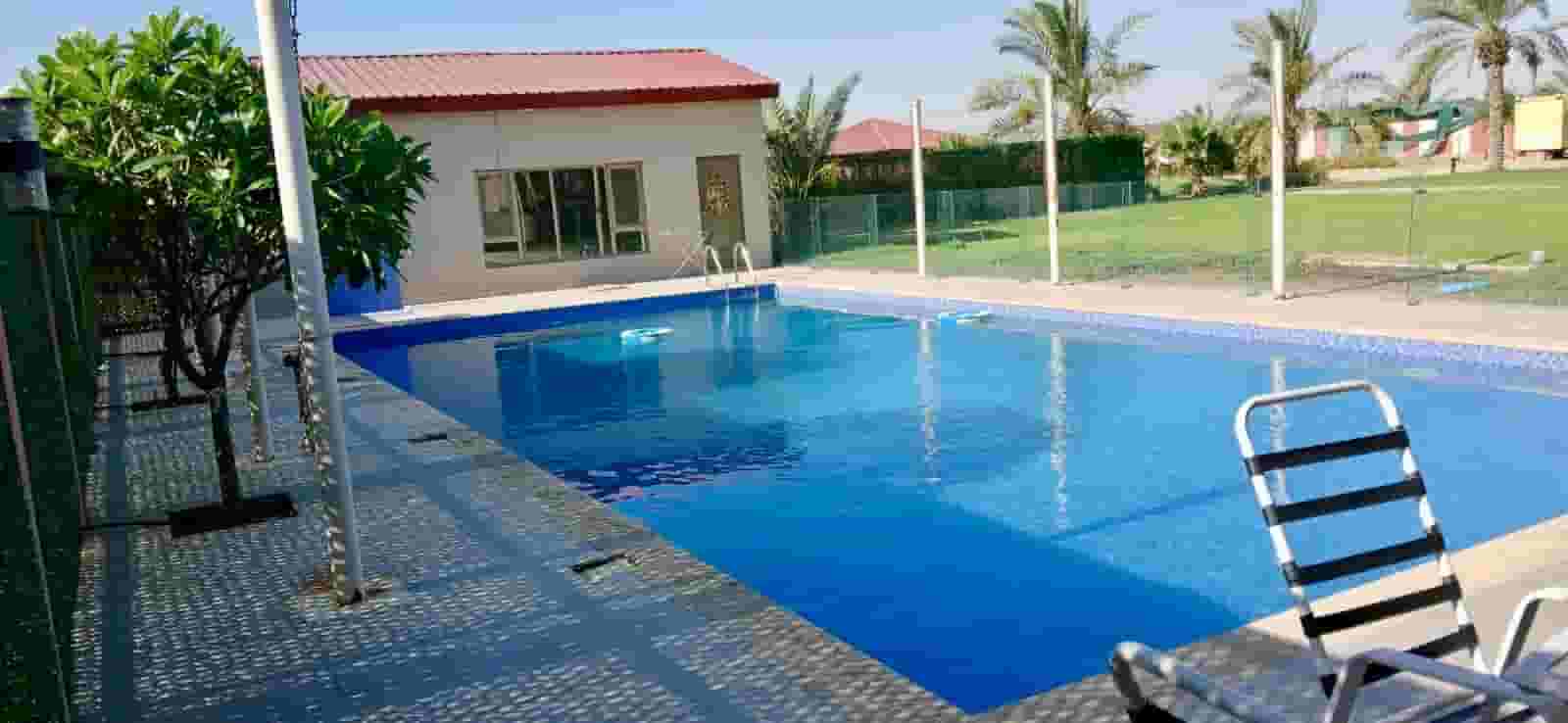 For daily rent, a farm for families in Wafra