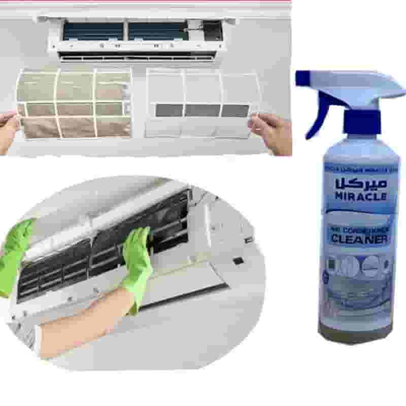 Wash all types of air conditioning