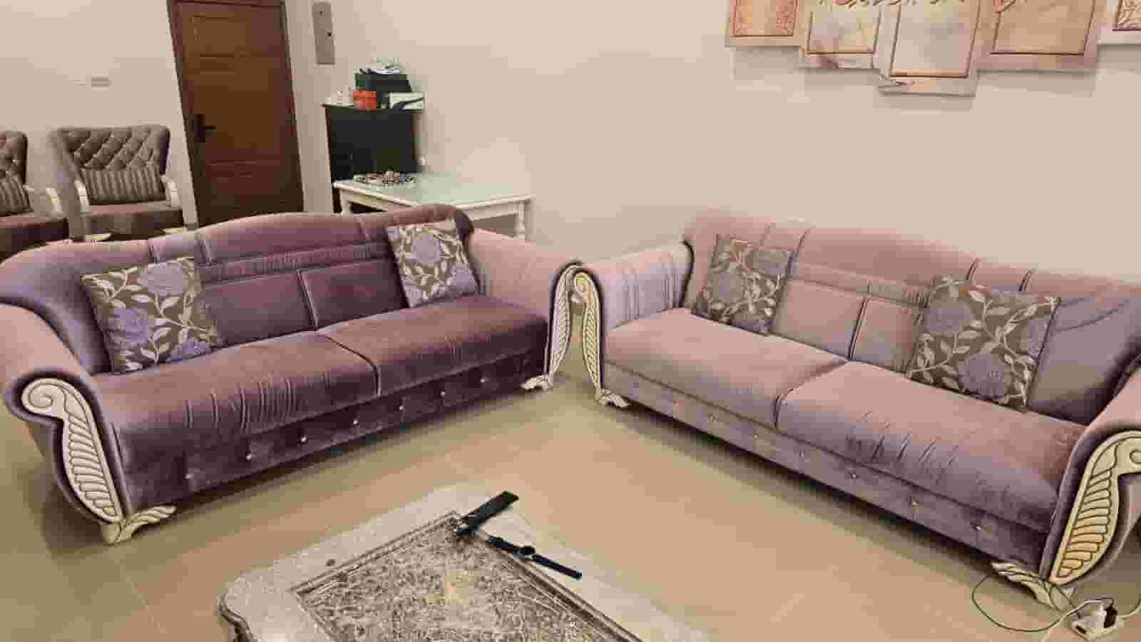 A living room made of Baghli, a Turkish brand