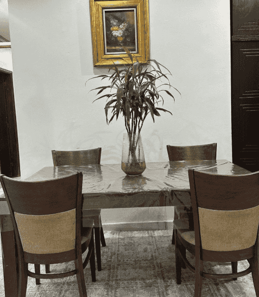 durable wooden dining table
