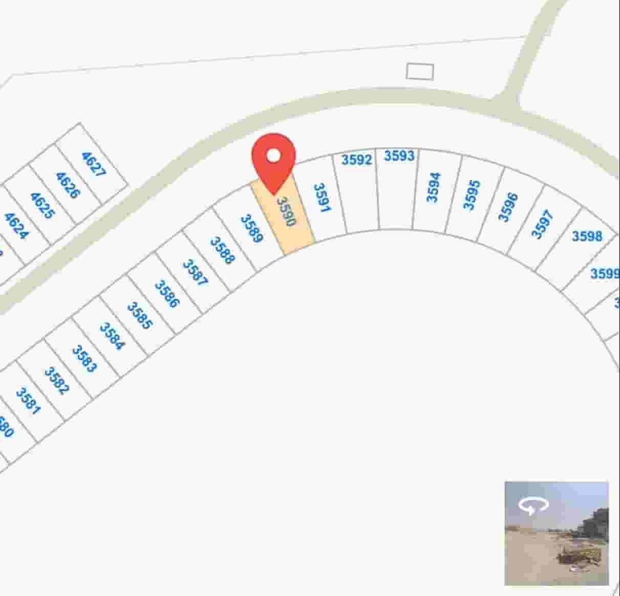 Land for sale in Sabah Al-Ahmad Al-Bahariya