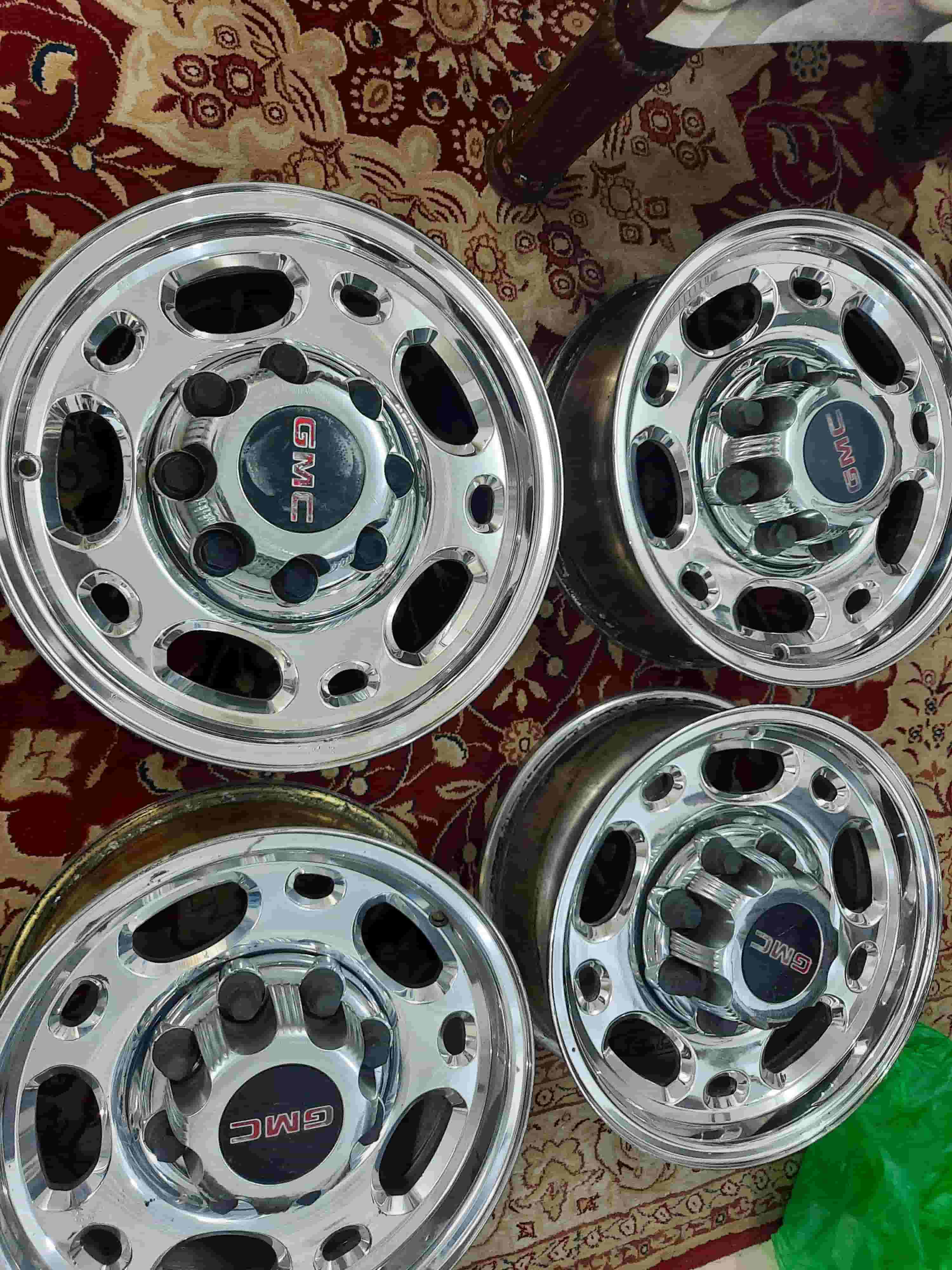 For sale, original GMC wheels