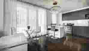 A furnished two-bedroom family apartment is required