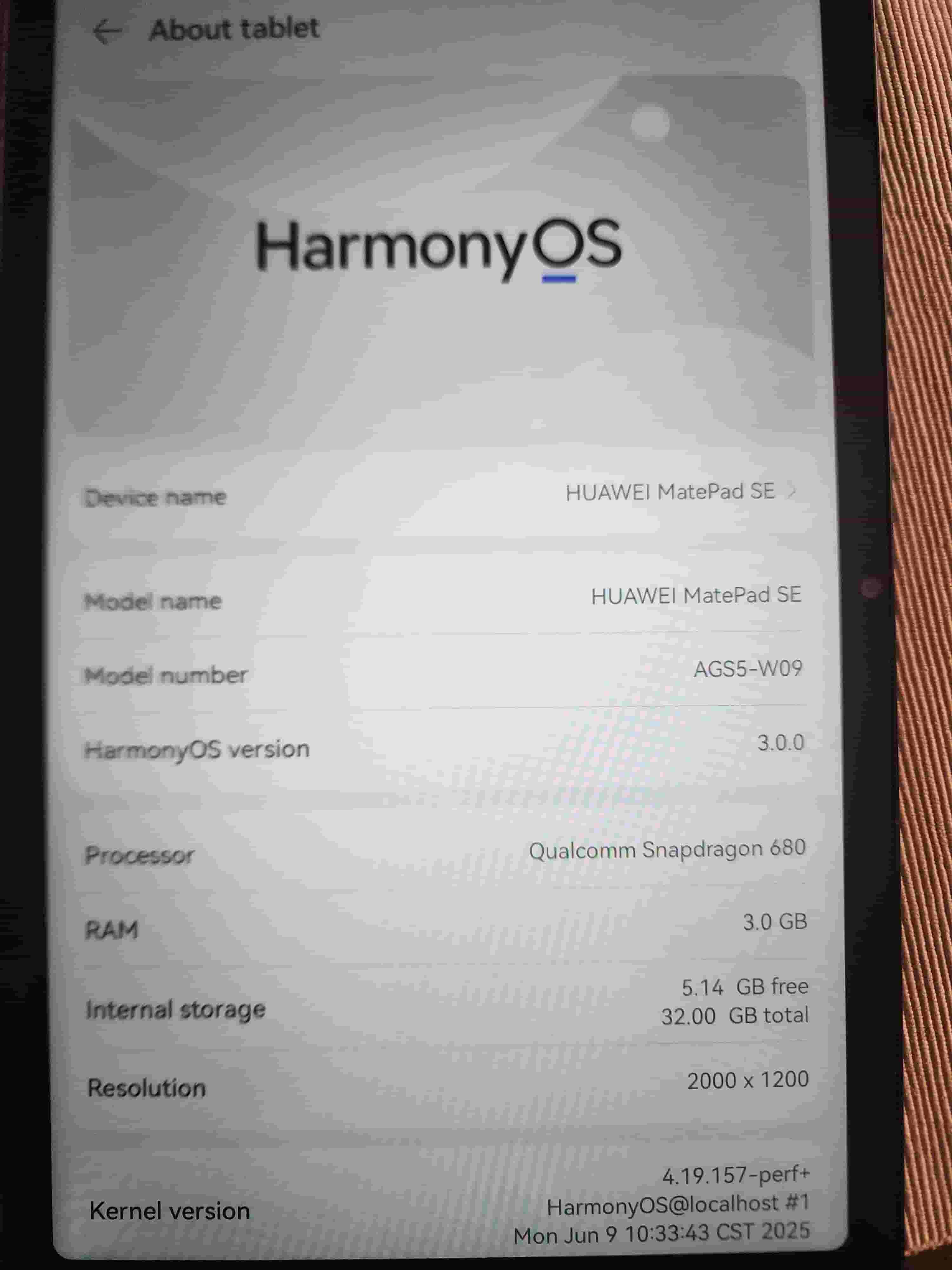 HUAWEI MatePad SE