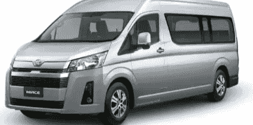Toyota Hiace 2023 for rent