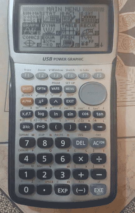 Graphical calculator