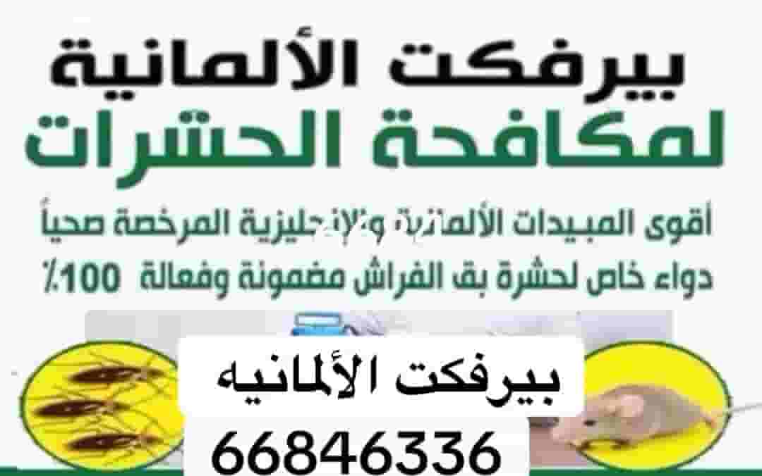 بيرفكت الالمانيه لمكافحة الحشرات والقوارض