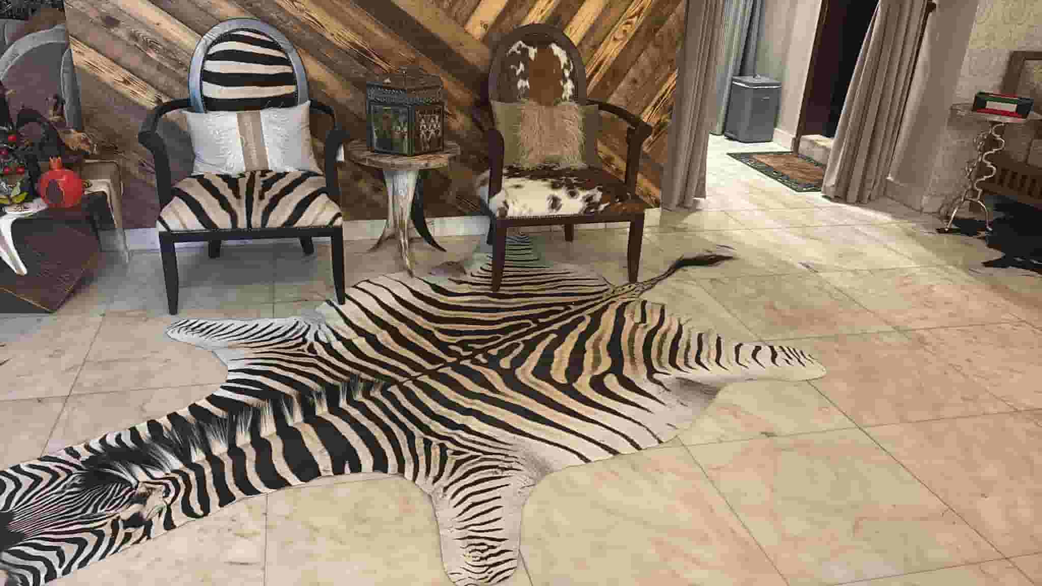 100% natural animal skins