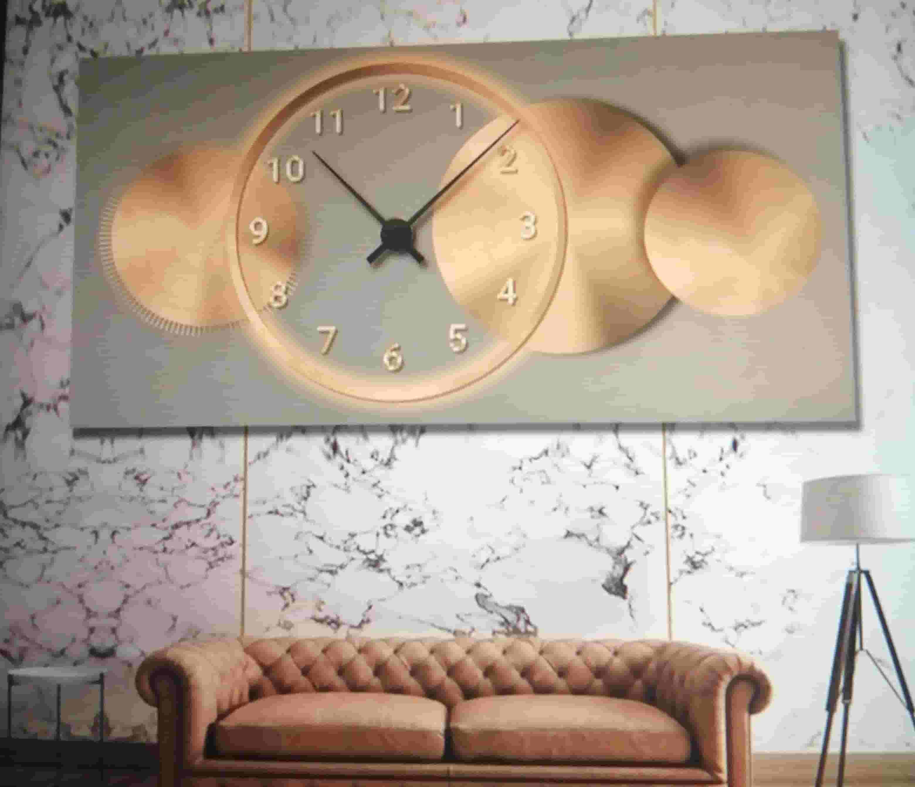 Paintings with a clock