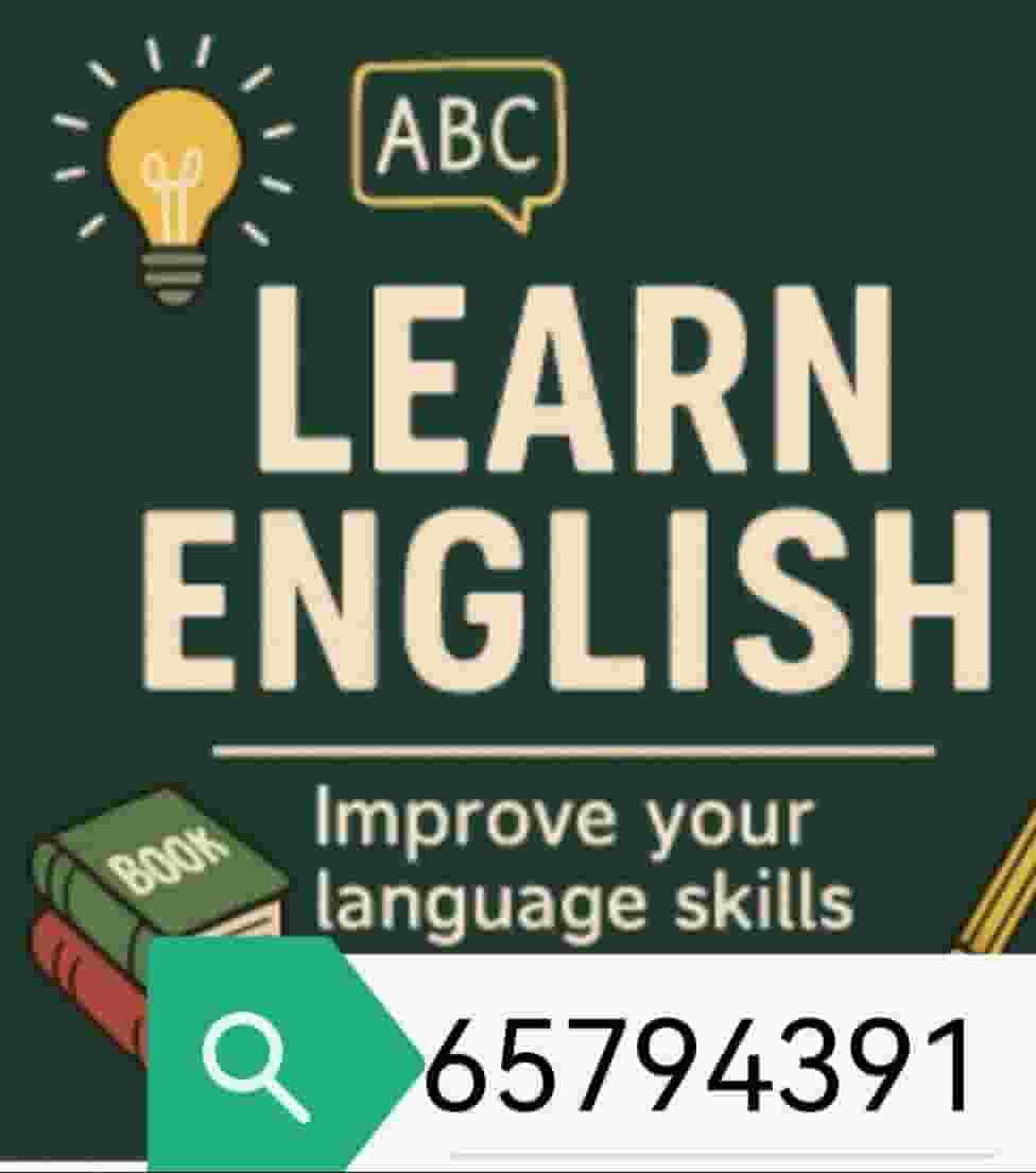 English teacher for secondary, middle school and primary school