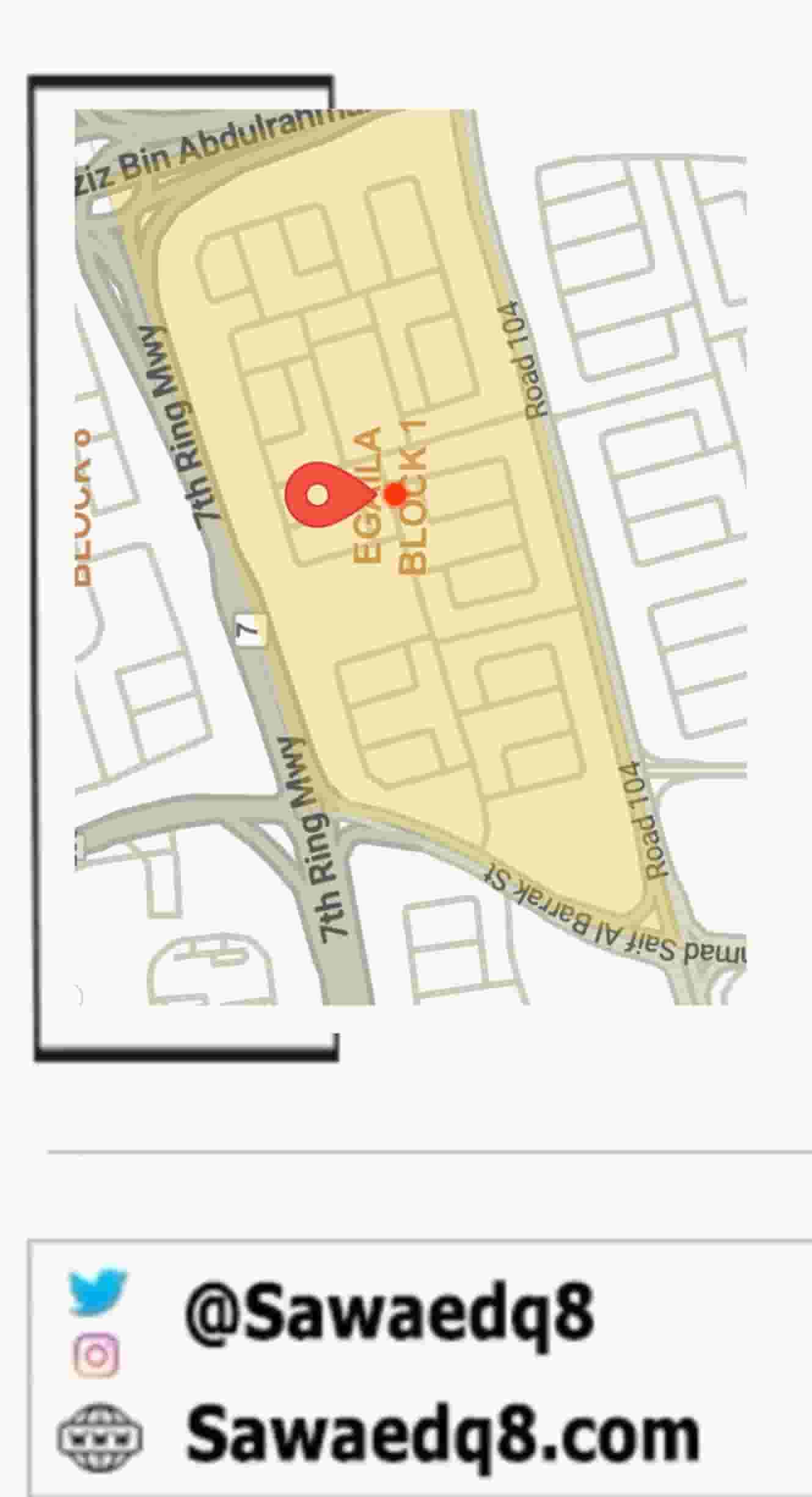 For rent a floor in Al-Aqila