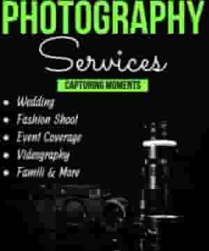 Photography Service Available
