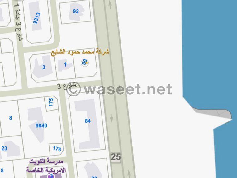 For sale block 5 buildings in Salmiya 4514 m 1