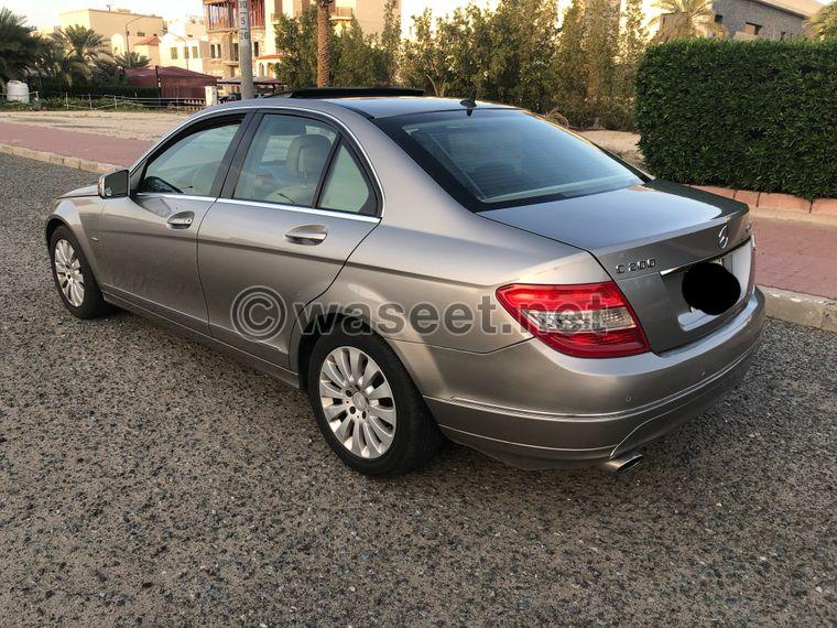 Mercedes C200 model 2009   2