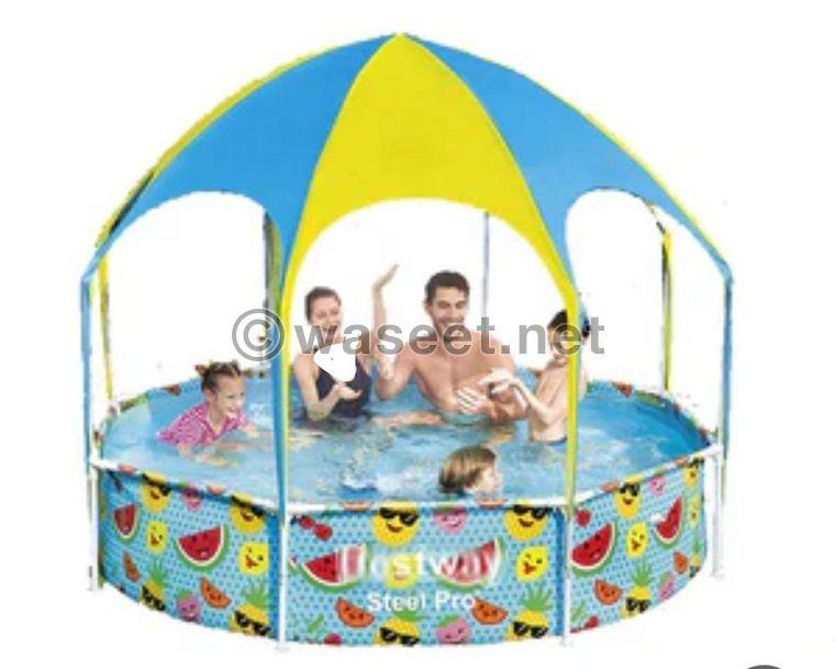 A large selection of swimming pools and accessories  2