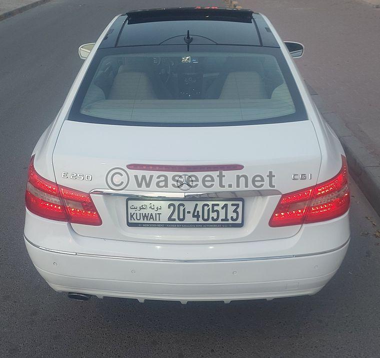 مرسيدس E250 كوبيه ٢٠١٠ 2